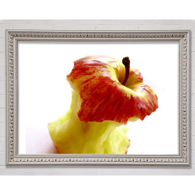 The Core Of An Apple Framed Print Bright Star Size: 84.1cm H x 118.9cm W x 3cm D on Productcaster.