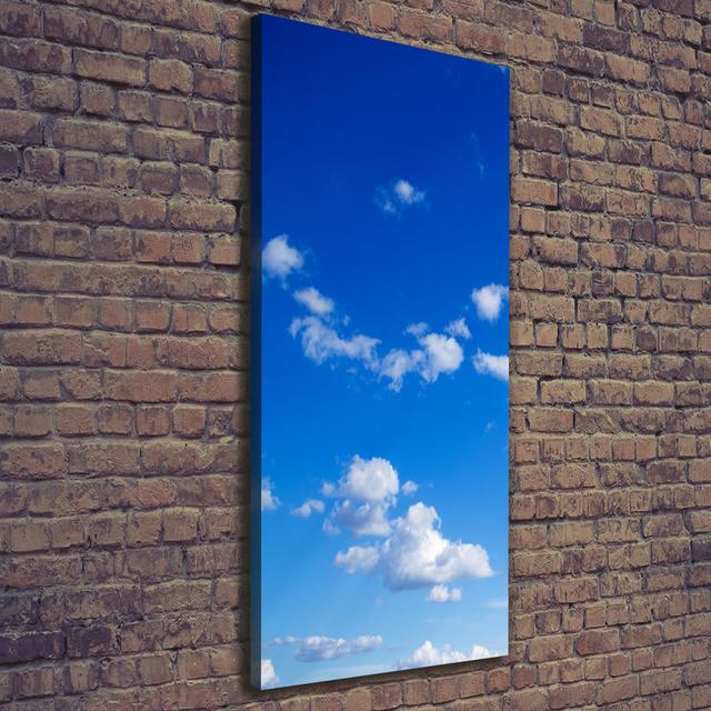 Clouds in the Sky - Wrapped Canvas Art Prints Brayden Studio on Productcaster.