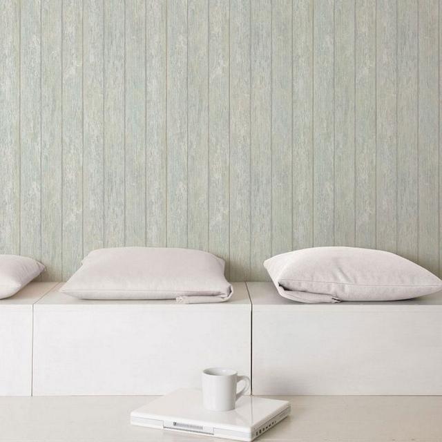 Pardeesville 10m x 53cm Matte Wallpaper Roll Brambly Cottage Colour: Green/Grey on Productcaster.