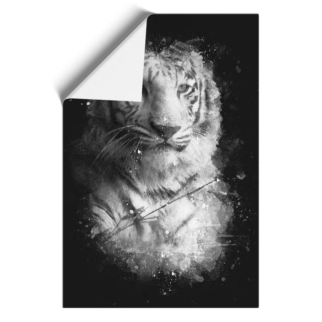 Tiger Vol.3 - Unframed Painting East Urban Home Size: 84cm H x 59cm W x 0.1cm D on Productcaster.