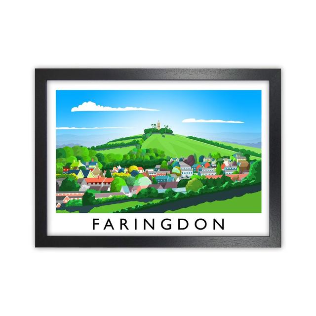 Faringdon by Richard O'Neill - Print Corrigan Studio Size: 64cm H x 88cm W x 3cm D, Format: Black Framed on Productcaster.