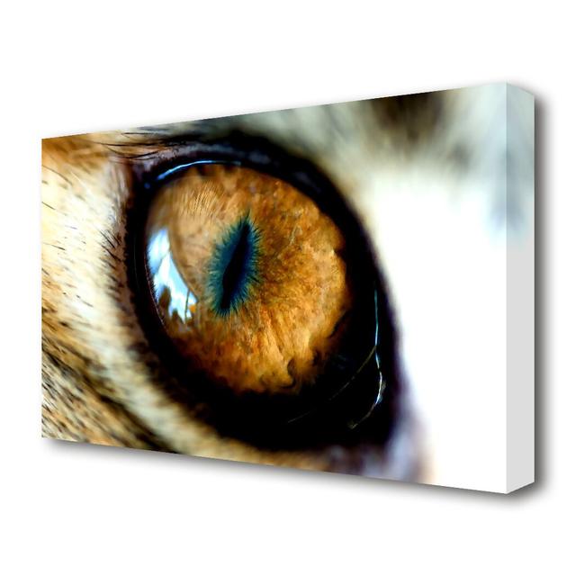 Mordor Eye - Wrapped Canvas Graphic Art Print East Urban Home Size: 81.3cm H x 121.9cm W x 4.4cm D on Productcaster.