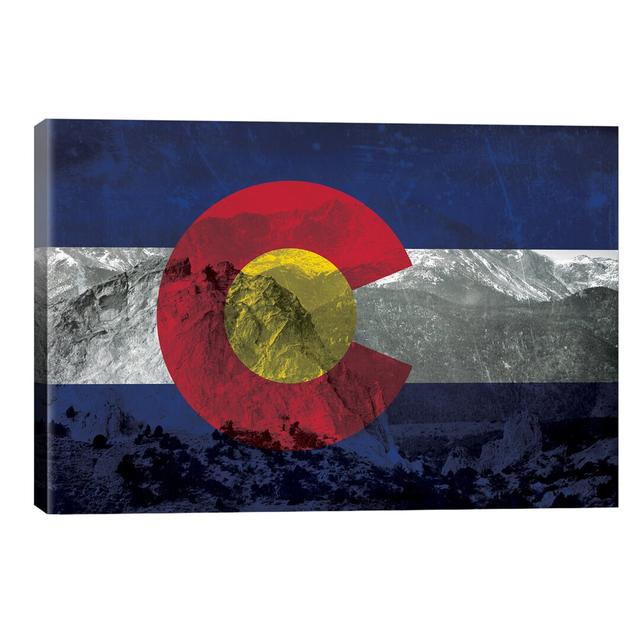 Colorado (Pikes Peak) by ICanvas - Print on Canvas Ebern Designs Size: 45.72cm H x 66.04cm W x 1.91cm D, Format: Wrapped Canvas on Productcaster.