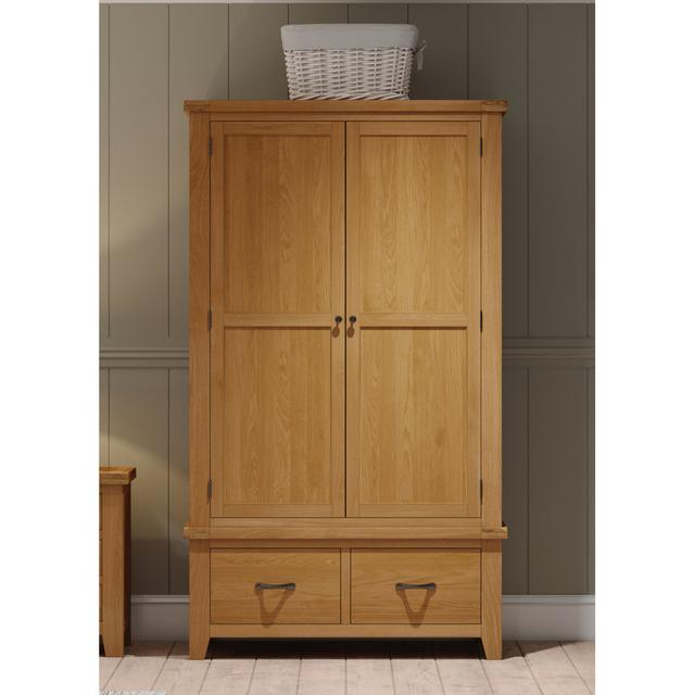 Thornbury 2 Door Wardrobe Union Rustic on Productcaster.