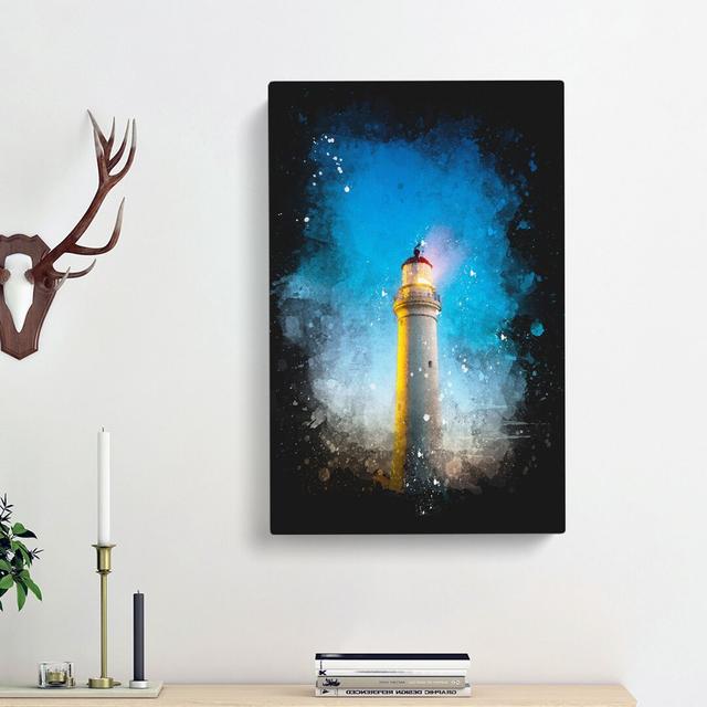 Cape Nelson Lighthouse Australia - Wrapped Canvas Painting Print East Urban Home Size: 50cm H x 35cm W x 3cm D on Productcaster.