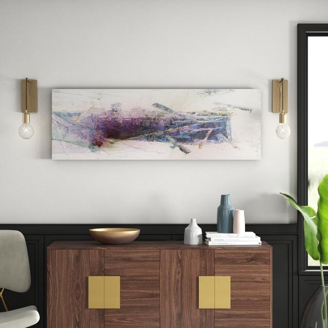 Enigma Panorama Abstrakt 1303 Graphic Art Print auf Leinwand East Urban Home on Productcaster.