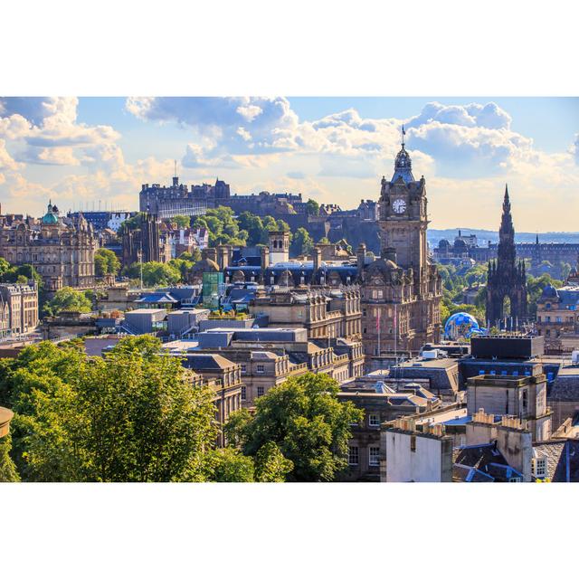 Bloomsburg Edinburgh City by Bnoragitt - Print Latitude Run Size: 51cm H x 76cm W x 3.8cm D on Productcaster.