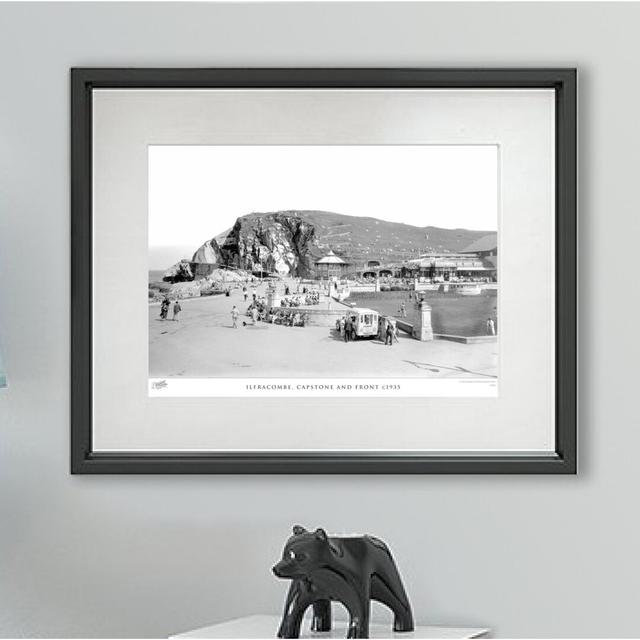 'Ilfracombe, Capstone and Front C1935' - Picture Frame Photograph Print on Paper The Francis Frith Collection Size: 45cm H x 60cm W x 2.3cm D on Productcaster.