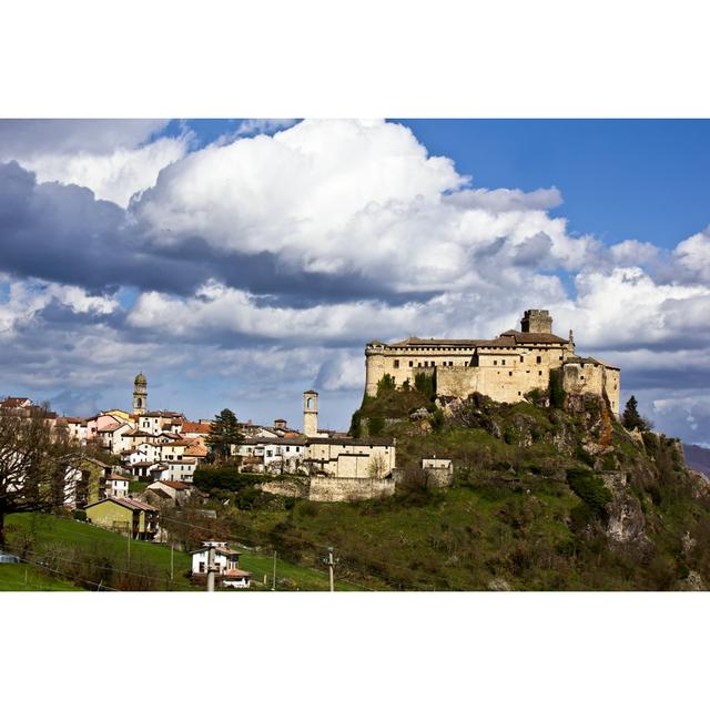 The Castle Of Bardi - Wrapped Canvas Print Ebern Designs Size: 20cm H x 30cm W on Productcaster.