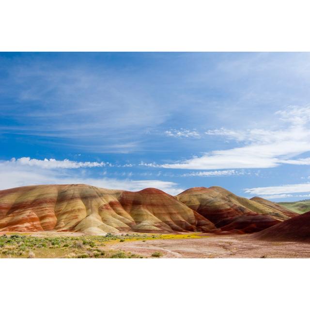 Hills by Rssfhs - Wrapped Canvas Photograph Alpen Home Size: 51cm H x 76cm W on Productcaster.