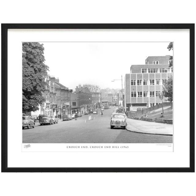 'Crouch End, Crouch End Hill C1965' by Francis Frith - Picture Frame Photograph Print on Paper The Francis Frith Collection Size: 60cm H x 80cm W x 2. on Productcaster.