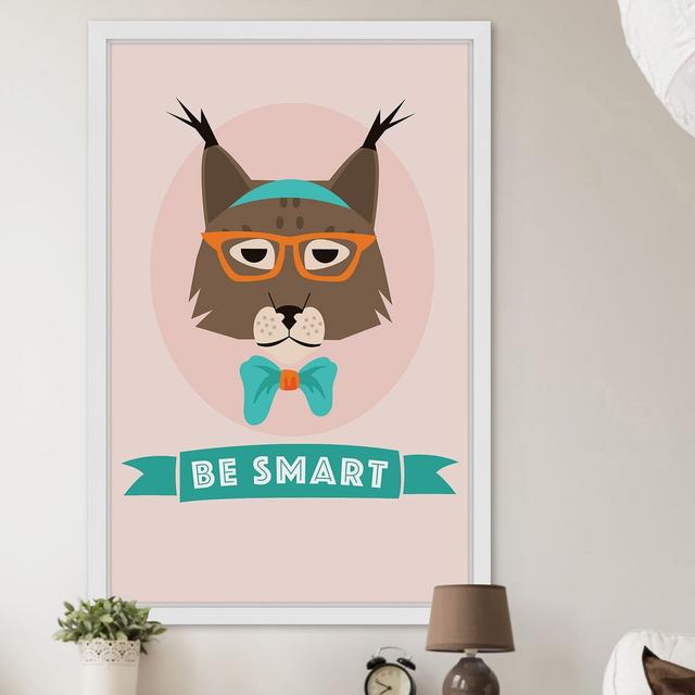 Be Smart Framed Painting Print East Urban Home Size: 61cm H x 41cm W x 3.81cm D on Productcaster.