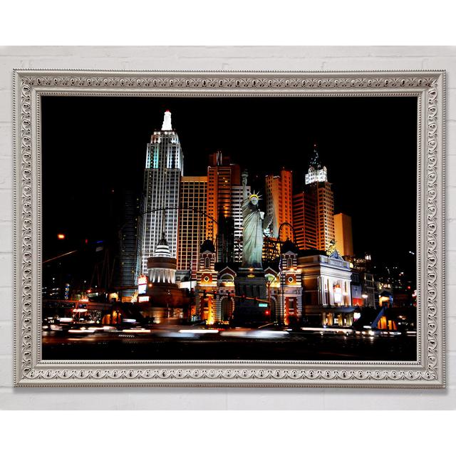 Las Vegas Freiheitsstatue - Einzelner Bilderrahmen Kunstdrucke Bright Star Größe: 84,1 cm H x 118,9 cm B x 3 cm T on Productcaster.