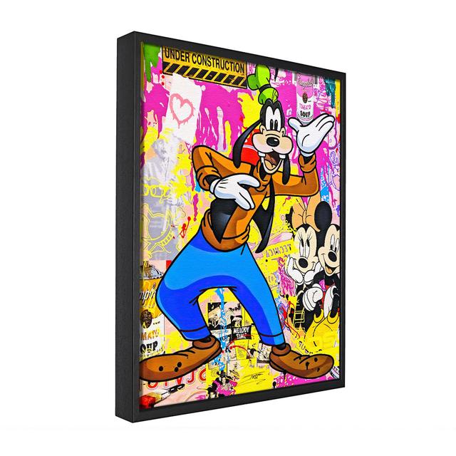 Goofy Graffiti - Single Picture Frame Graphic Art on Canvas Bright Star Size: 101.6cm H x 142.2cm W x 10cm D on Productcaster.