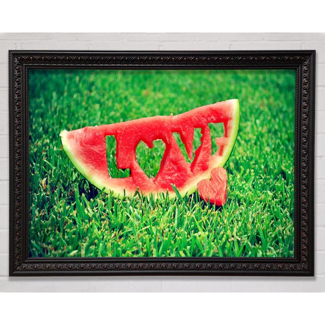 Love Watermelon - Print Rosalind Wheeler Size: 29.7cm H x 42cm W on Productcaster.