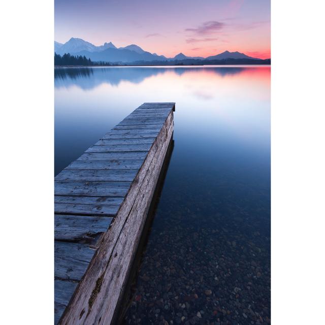 Tranquil Sunset by Wingmar - Wrapped Canvas Art Prints Alpen Home Size: 91cm H x 61cm W on Productcaster.