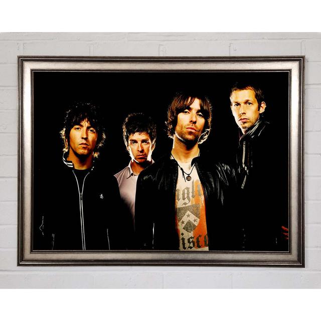 Oasis Champaign Supernova - Single Picture Frame Art Prints Rosalind Wheeler Size: 21cm H x 29.7cm W x 1.5cm D on Productcaster.