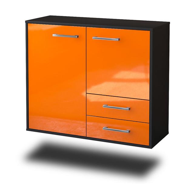 Sideboard Allesha ModernMoments Farbe (Korpus/Front): Orange/Anthrazit on Productcaster.