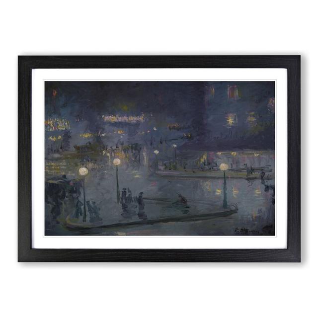 Rome at Night by Theodore Earl Butler - Picture Frame Painting East Urban Home Frame Option: Black Framed, Size: 36cm H x 48cm W x 2cm D on Productcaster.