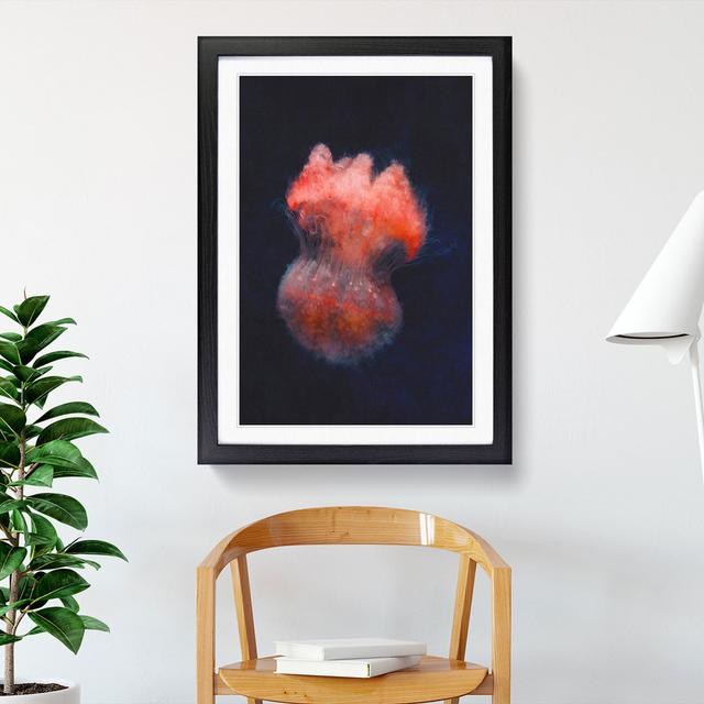 Jellyfish Vol.5 - Picture Frame Painting East Urban Home Frame Option: Black, Size: 36cm H x 27cm W x 2cm D on Productcaster.