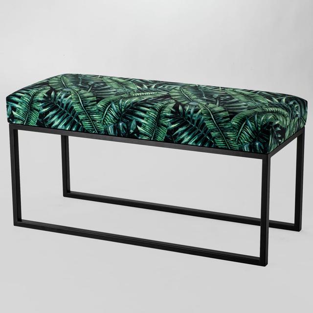 Amp Upholstered Bench 17 Stories Size: H50 x W80 x D35cm on Productcaster.