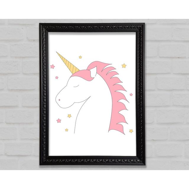 Magical Unicorn - Print Bright Star Size: 29.7cm H x 21cm W on Productcaster.