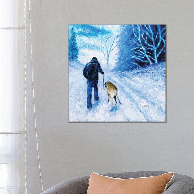 Winter Wonderland by Heidi Barnett - Wrapped Canvas Graphic Art ClassicLiving Size: 66.04cm H x 66.04cm W x 3.81cm D on Productcaster.