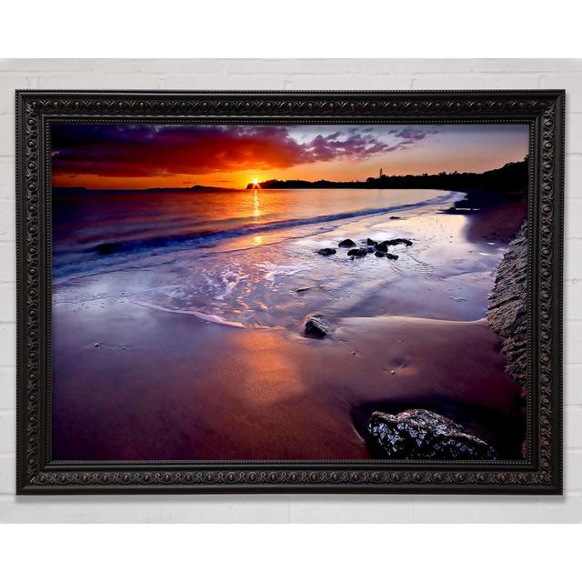 Beautiful Sunrise - Print Bright Star Size: 42cm H x 59.7cm W x 3cm D on Productcaster.