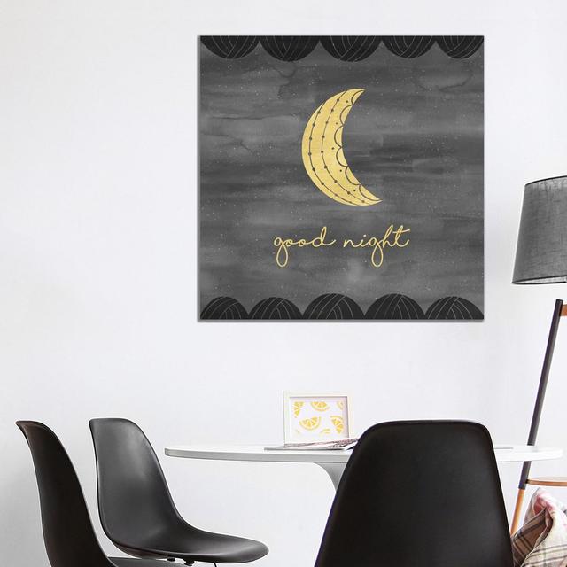 Good Night Sleep Tight I by Noonday Design - Wrapped Canvas Print ClassicLiving Size: 93.98cm H x 93.98cm W x 3.81cm D on Productcaster.