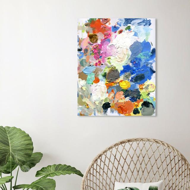 My Palette - Wrapped Canvas Painting East Urban Home Size: 50.8 cm H x 43.2 cm W on Productcaster.