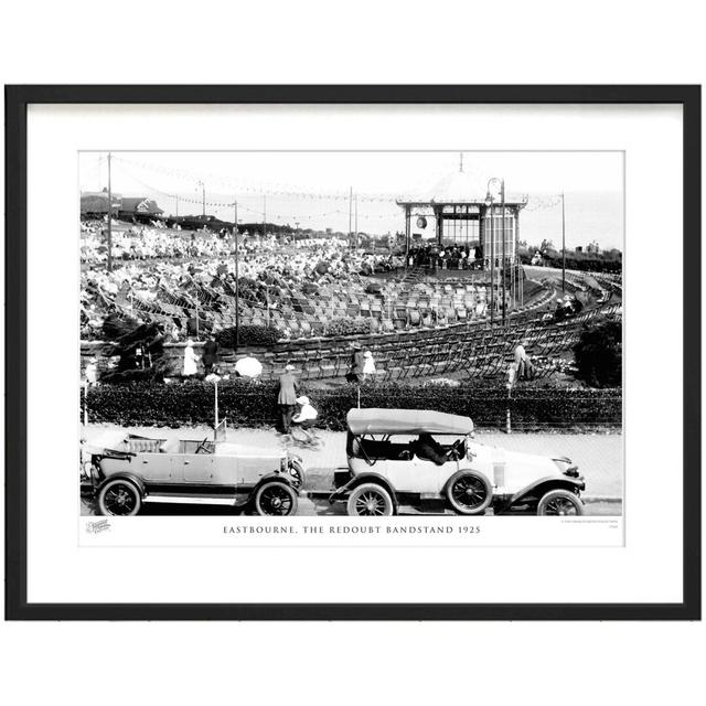 'Eastbourne, the Redoubt Bandstand 1925' by Francis Frith - Picture Frame Photograph Print on Paper The Francis Frith Collection Size: 45cm H x 60cm W on Productcaster.