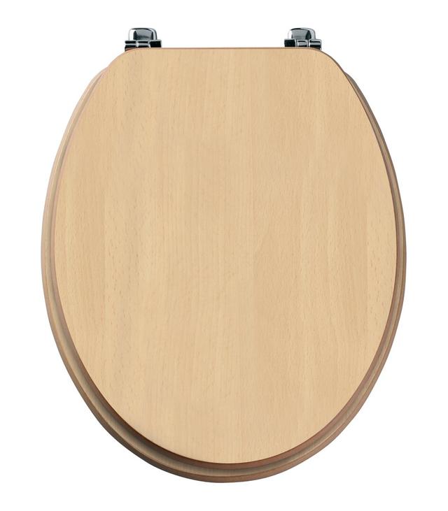 Millennium Toilet Seat Tavistock Finish: Beech on Productcaster.