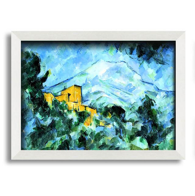 Cezanne Mont Sainte-Victoire and Chateau Noir - Single Picture Frame Art Prints ClassicLiving Size: 59.7cm H x 84.1cm W on Productcaster.