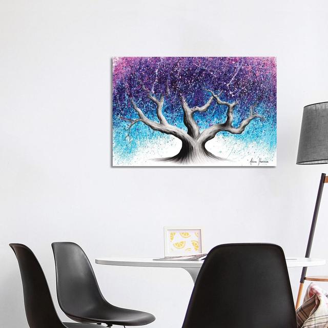 Midnight Dream Tree by Ashvin Harrison - Photograph Print on Canvas 17 Stories Size: 66.04cm H x 101.6cm W x 1.91cm D, Format: Wrapped Canvas on Productcaster.