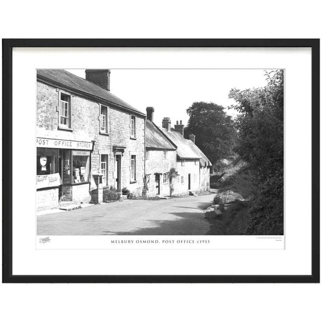 'Melbury Osmond, Post Office C1955' by Francis Frith - Picture Frame Photograph Print on Paper The Francis Frith Collection Size: 40cm H x 50cm W x 2. on Productcaster.