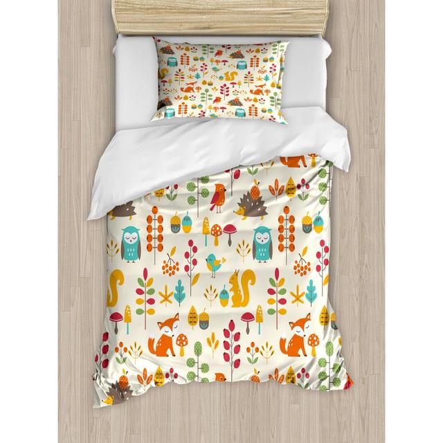 Perna No Pattern [EU ONLY] Duvet Cover Set with Pillowcases Isabelle & Max Size: Single - 1 Standard Pillowcase on Productcaster.