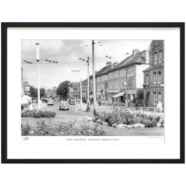 New Malden, Malden Road C1960 by Francis Frith - Single Picture Frame Print The Francis Frith Collection Size: 40cm H x 50cm W x 2.3cm D on Productcaster.