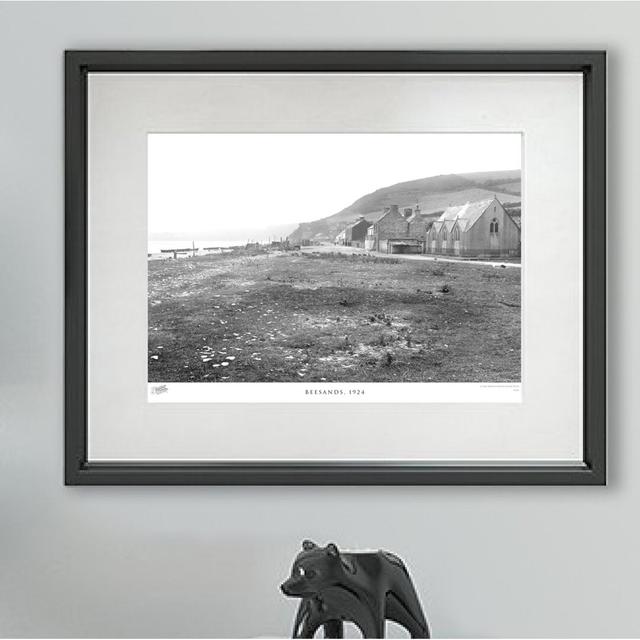 'Beesands, 1924' - Picture Frame Photograph Print on Paper The Francis Frith Collection Size: 40cm H x 50cm W x 2.3cm D on Productcaster.