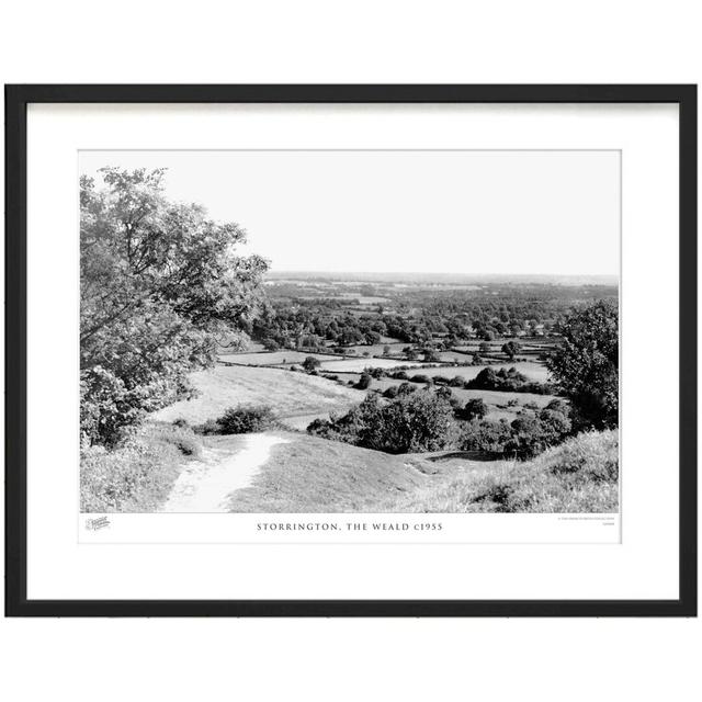 Storrington, The Weald C1955 by Francis Frith - Single Picture Frame Print The Francis Frith Collection Size: 28cm H x 36cm W x 2.3cm D on Productcaster.