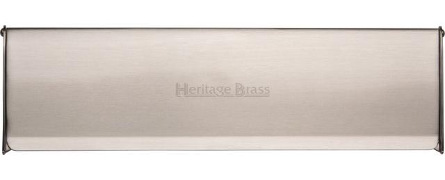 Heritage Interior Letterflap Heritage Brass Colour: Polished Brass, Size: 8.3 cm H x 28 cm W on Productcaster.