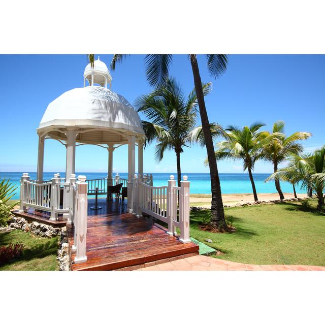 Wedding Gazebo By The Sea Bay Isle Home Size: 61cm H x 91cm W on Productcaster.