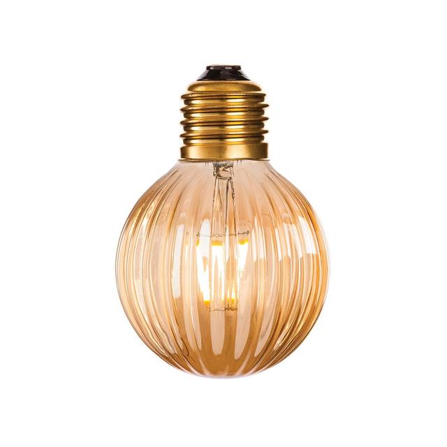 Acantha 4W Amber LED Vintage Filament Light Bulb Marlow Home Co. on Productcaster.