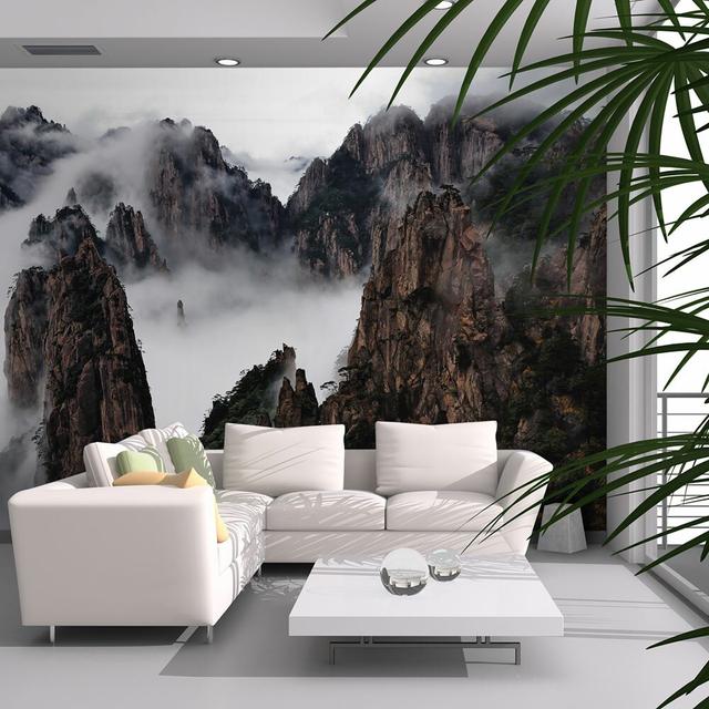 A Sea of Clouds Huang Shan China 2.31m x 300cm Wallpaper East Urban Home on Productcaster.