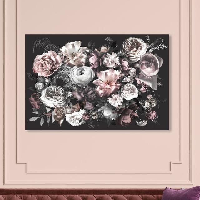 'Elizabeth Grace Flowers Blush' Photograph on Wrapped Canvas East Urban Home Size: 76.2 cm H x 114.3 cm W on Productcaster.