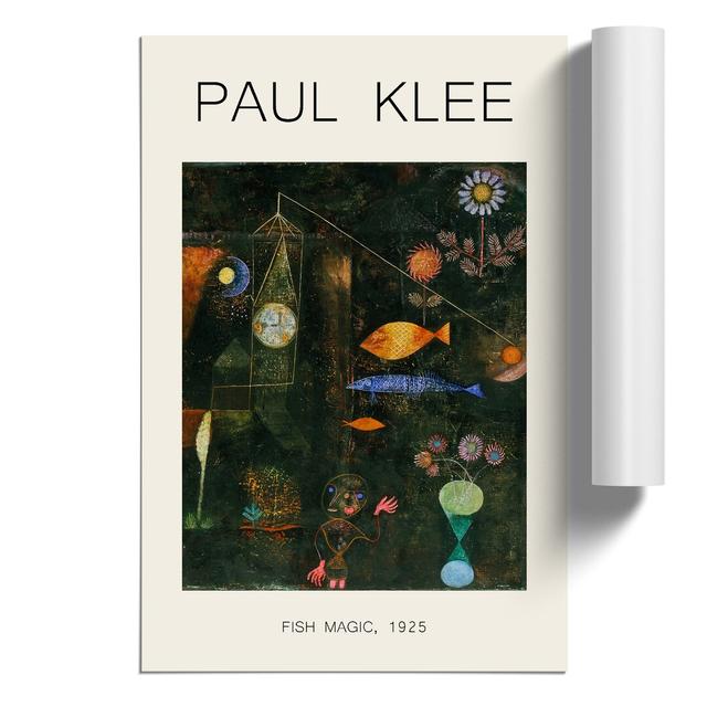 Fish Magic by Paul Klee - No Frame Painting East Urban Home Size: 30cm H x 21cm W x 0.1cm D on Productcaster.