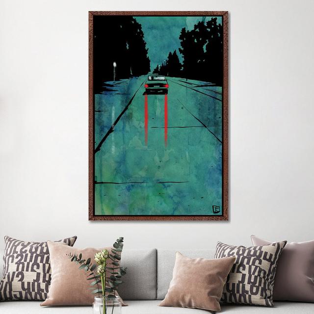 Going Away by Giuseppe Cristiano - Gallery-Wrapped Canvas Giclée on Canvas Ebern Designs Format: Classic Wood Floater Framed, Size: 152.4cm H x 101.6c on Productcaster.