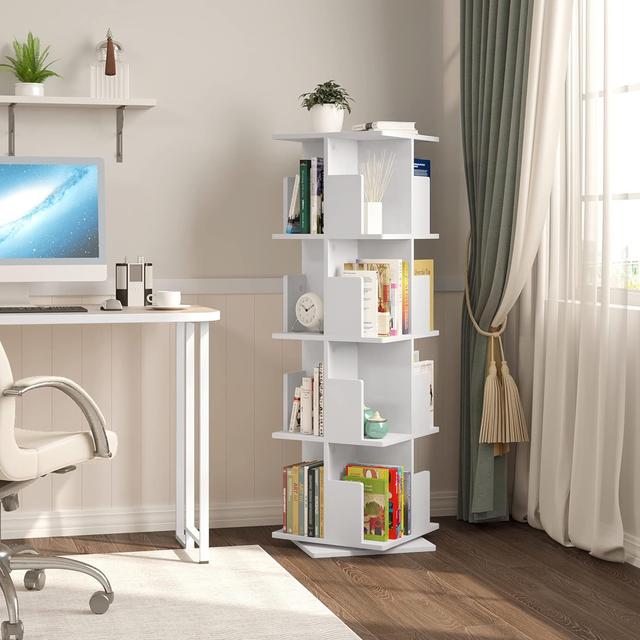 Prattsville bookshelf Natur Pur Colour: White on Productcaster.