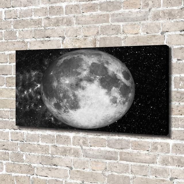 Moon - Unframed Art Prints on Canvas Ebern Designs on Productcaster.