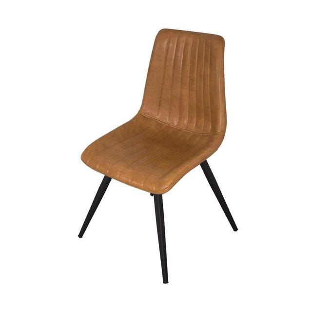 Layne Side Chair in Cognac Corrigan Studio on Productcaster.