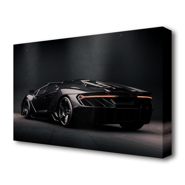 Black Beauty 1 Transport - Wrapped Canvas Photograph Print East Urban Home Size: 66 cm H x 101.6 cm W on Productcaster.